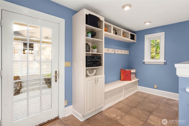 8816 Fauntleroy Way SW, Seattle, WA 98136 - mudroom featuring baseboards