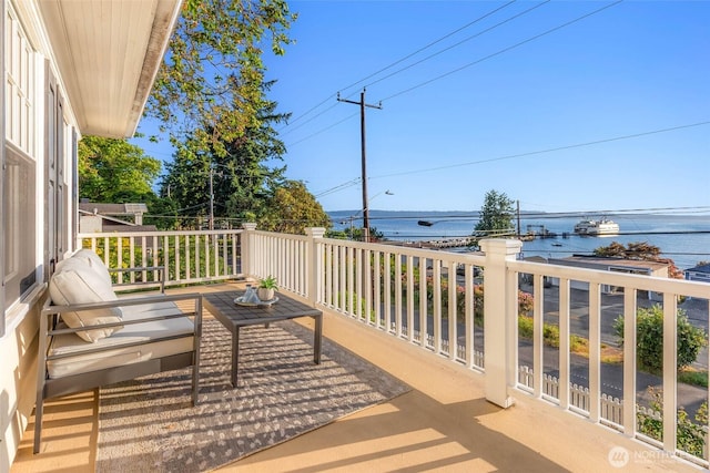 8816 Fauntleroy Way SW, Seattle, WA 98136 - balcony featuring a water view