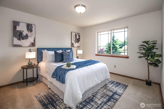 3304 202nd St SW, Lynnwood, WA 98036 - bedroom featuring light carpet and baseboards