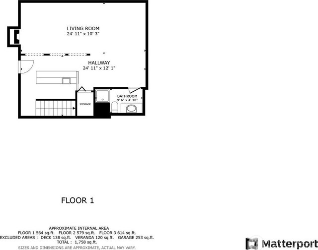 3304 202nd St SW, Lynnwood, WA 98036 - view of room layout