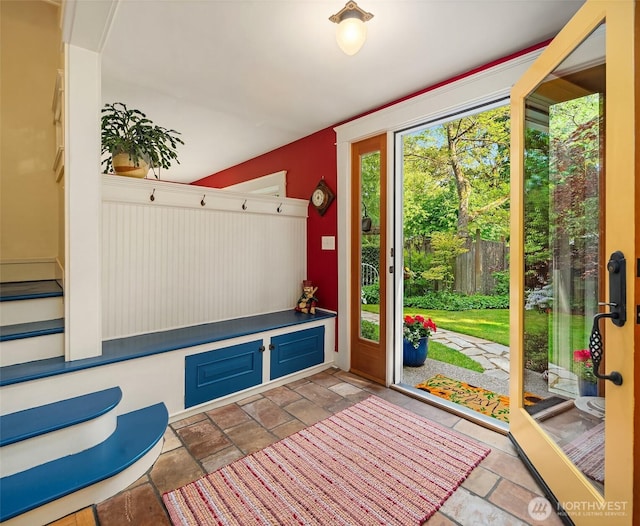 9026 SW 184th St, Vashon, WA 98070 - mudroom with stone tile floors
