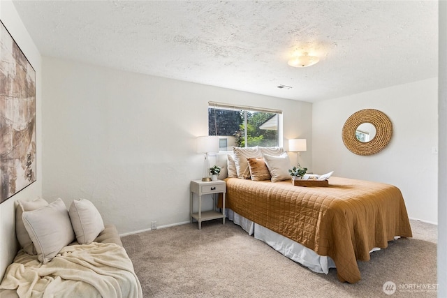 208 Barksdale Ave, Dupont, WA 98327 - bedroom featuring carpet and a textured ceiling