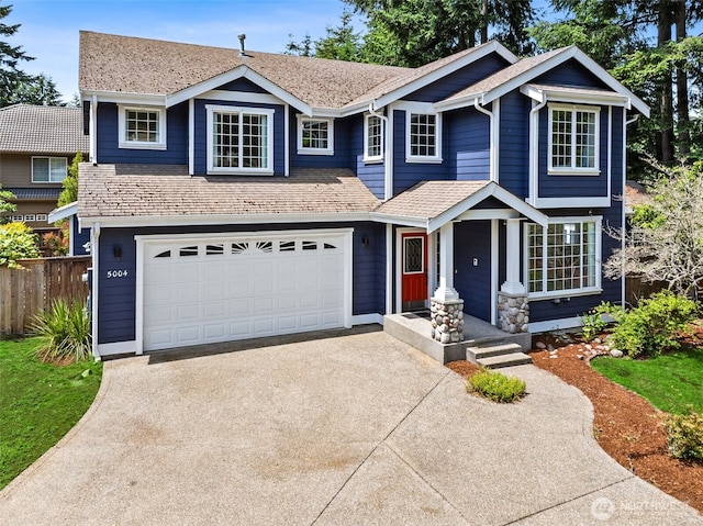 5004 98th Avenue Ct W, University Place, WA 98467 - view of front facade with driveway and a garage