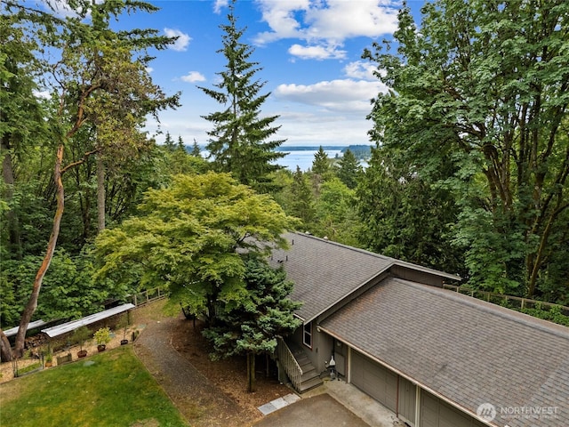 7650 SE Southworth Dr, Port Orchard, WA 98366 - view from above of property