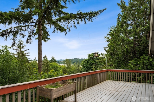 7650 SE Southworth Dr, Port Orchard, WA 98366 - view of wooden terrace