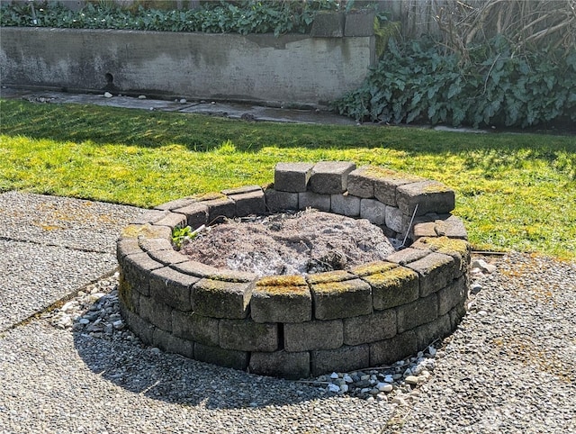 22894 Carmella Rd NW, Poulsbo, WA 98370 - exterior view of an outdoor fire pit