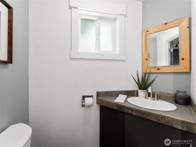 2540 N Astor Ave, East Wenatchee, WA 98801 - bathroom featuring vanity and toilet