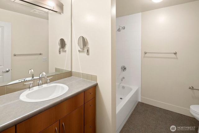 22910 90th Ave W Unit B306, Edmonds, WA 98026 - bathroom with vanity and  shower combination