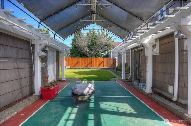 1016 N Madison St, Tacoma, WA 98406 - view of patio with a pergola