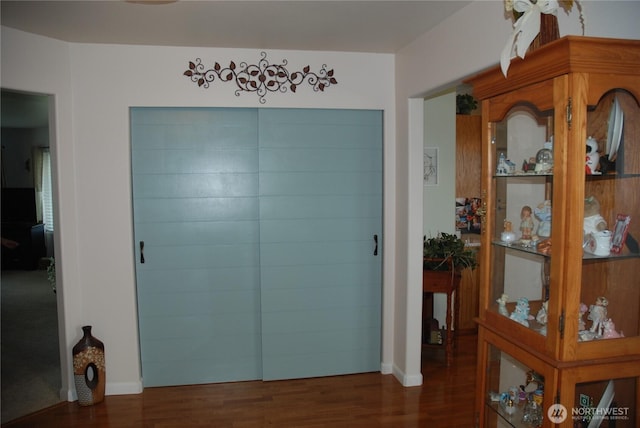 3081 Wild Goose Rd NE, Moses Lake, WA 98837 - entryway with wood finished floors and baseboards