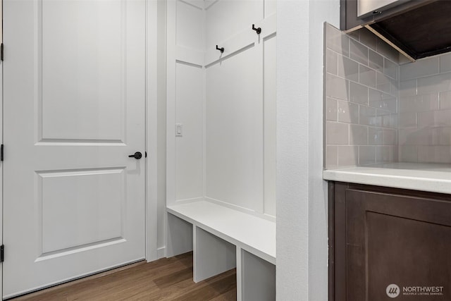 7150 90th Street Ct E, Puyallup, WA 98371 - mudroom featuring wood finished floors