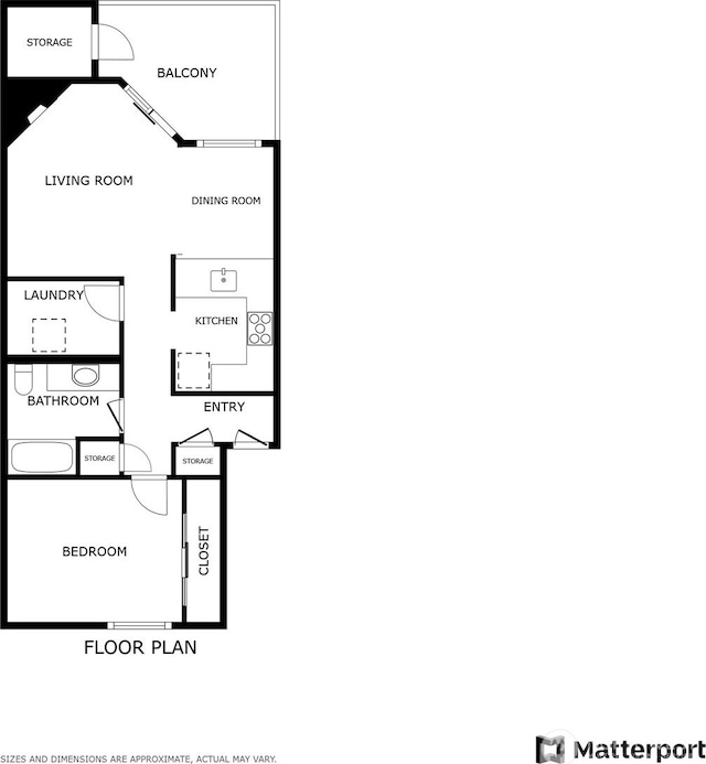 12505 NE 116th St Unit A26, Kirkland, WA 98034 - view of floor plan / room layout