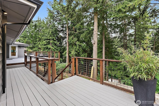 2422 179th Ave E, Lake Tapps, WA 98391 - view of wooden deck