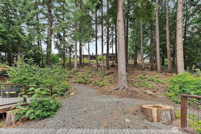 2422 179th Ave E, Lake Tapps, WA 98391 - view of yard featuring a wooden deck