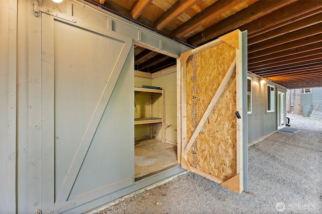 2422 179th Ave E, Lake Tapps, WA 98391 - interior space with an exterior structure