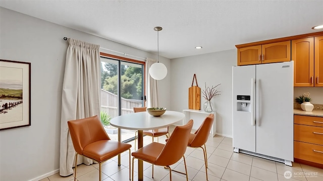 22230 100th Ave SE, Kent, WA 98031 - dining room featuring light tile patterned floors and recessed lighting