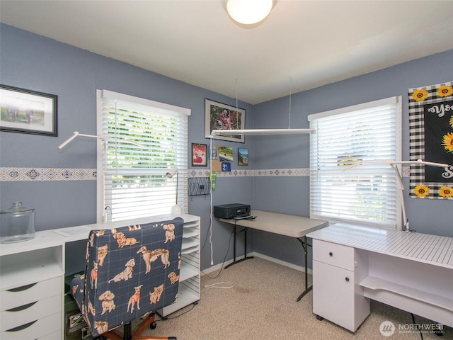 1011 E 5th St, Port Angeles, WA 98362 - office space featuring light colored carpet and baseboards
