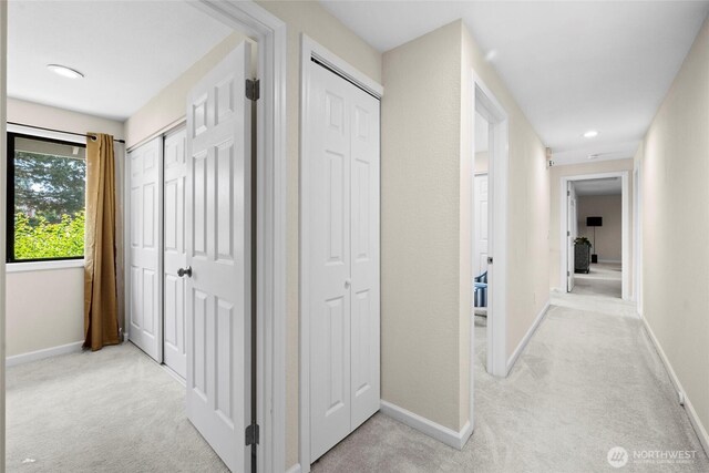 5610 S 296th Ct, Auburn, WA 98001 - corridor with light carpet and recessed lighting