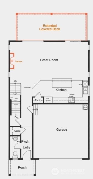 609 103rd Ct SE Unit 12, Lake Stevens, WA 98258 - home floor plan