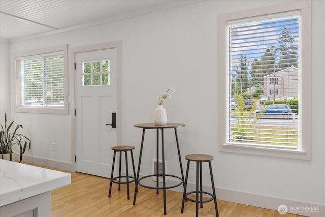 1115Avenue A, Snohomish, WA 98290 - entrance foyer with light wood-style floors and baseboards