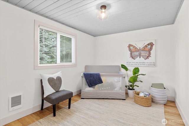 1115Avenue A, Snohomish, WA 98290 - living area featuring wood finished floors and heating unit