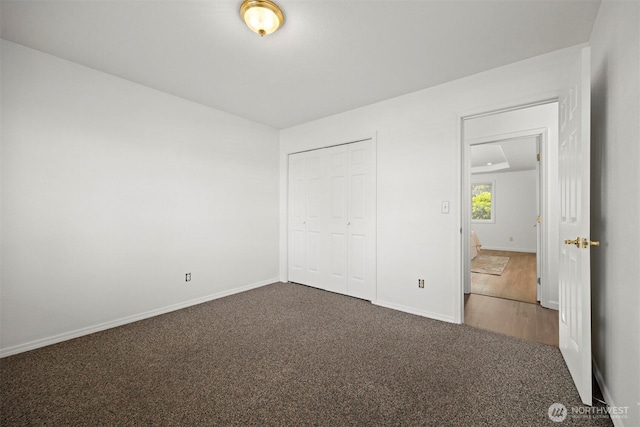 312 W 2nd St # 3, Nooksack, WA 98276 - unfurnished bedroom featuring carpet floors and a closet