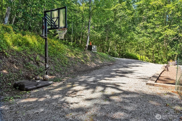 18207 Majestic Ridge Ln, Mount Vernon, WA 98274 - view of dirt / gravel road with a forest view