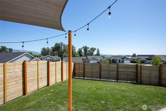 2183 Lagerwey Cir, Lynden, WA 98264 - fenced backyard with a residential view