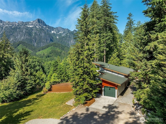 20720 501st Dr SE, Index, WA 98251 - mountain view with a heavily wooded area