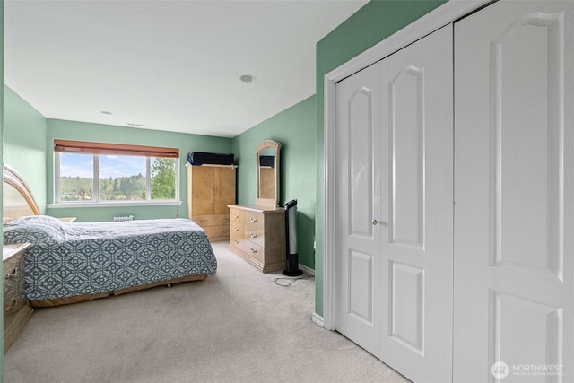 10316 NE 153rd Pl, Bothell, WA 98011 - carpeted bedroom with baseboards and a closet