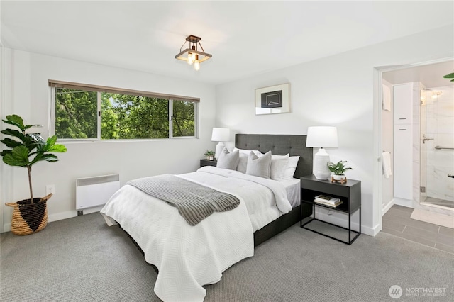525 Belmont Ave E Unit 4F, Seattle, WA 98102 - bedroom with radiator and carpet flooring