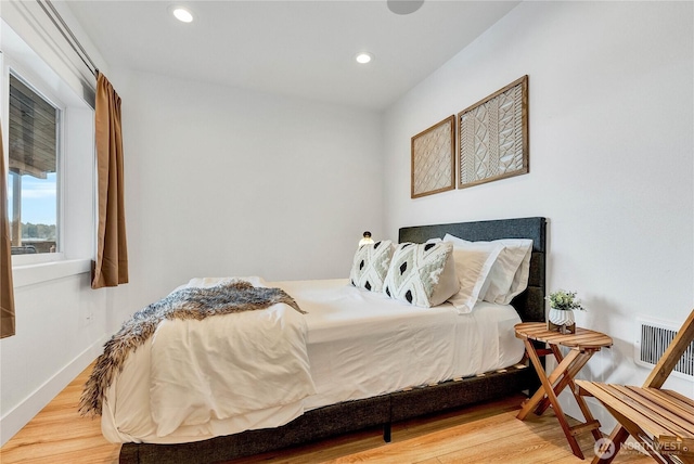 108 E Lake Stevens Rd, Lake Stevens, WA 98258 - bedroom featuring wood finished floors and recessed lighting