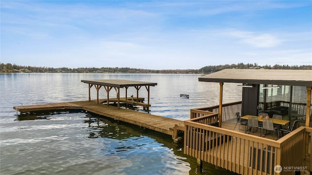 108 E Lake Stevens Rd, Lake Stevens, WA 98258 - dock area with a water view