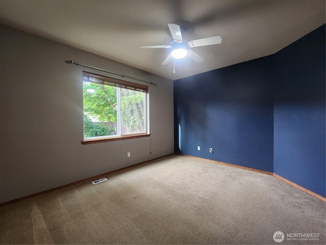 8318 55th Ave SE, Olympia, WA 98513 - unfurnished room with carpet flooring and ceiling fan