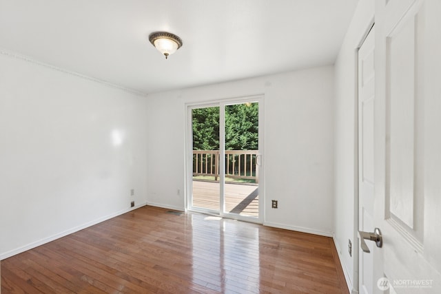 3028 124th St SE, Everett, WA 98208 - unfurnished room with hardwood / wood-style floors and baseboards