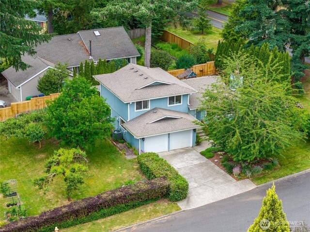 3910 Westpark Ct NW, Olympia, WA 98502 - aerial view of property and surrounding area