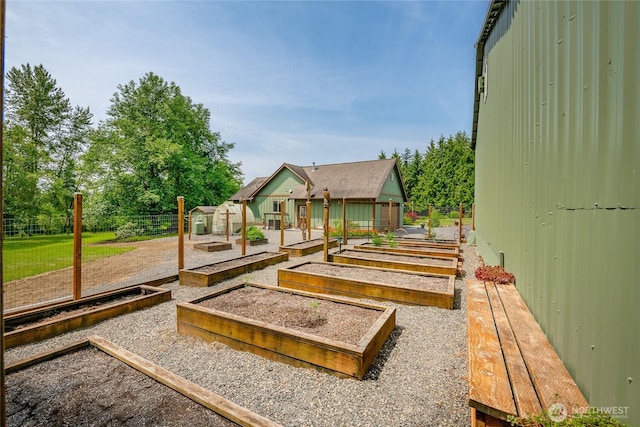 9206 Delta Line Rd, Custer, WA 98240 - view of yard featuring a vegetable garden