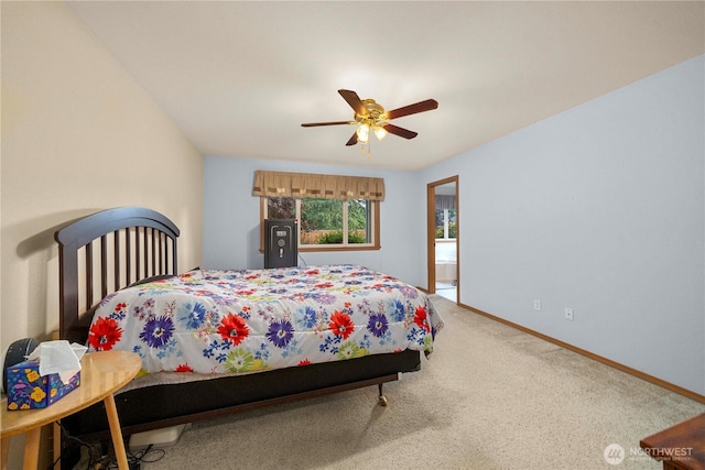 6610 227th Street Ct E, Spanaway, WA 98387 - carpeted bedroom featuring baseboards and ceiling fan