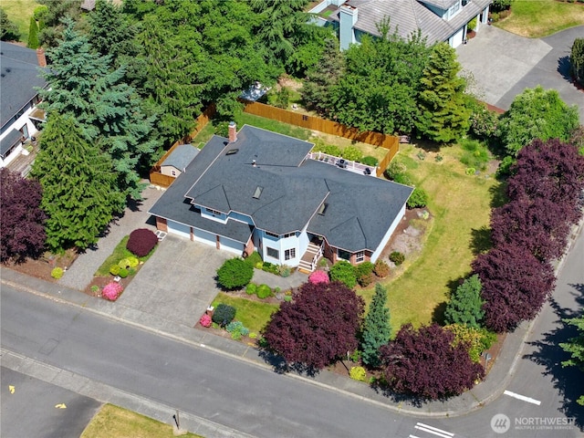 1612 SW 304th St, Federal Way, WA 98023 - aerial view of property and surrounding area