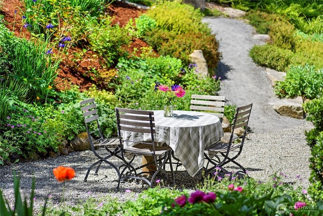 5940 Rose Loop NE, Bainbridge Island, WA 98110 - view of patio featuring outdoor dining space