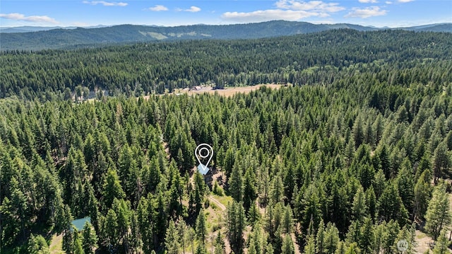 1131 Sandy Ridge Rd, Cle Elum, WA 98922 - aerial view of a heavily wooded area and a mountainous background