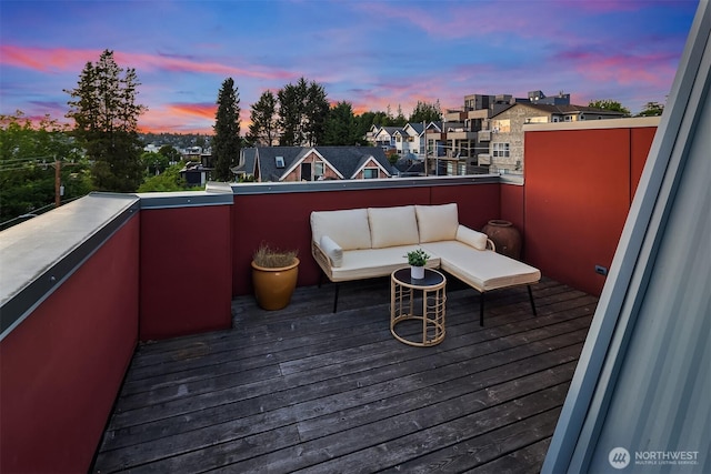 252 E Roanoke St, Seattle, WA 98102 - wooden terrace featuring a residential view