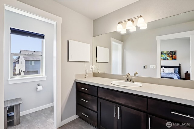 15323 NE 108th Way, Vancouver, WA 98682 - ensuite bathroom featuring vanity and tile patterned flooring