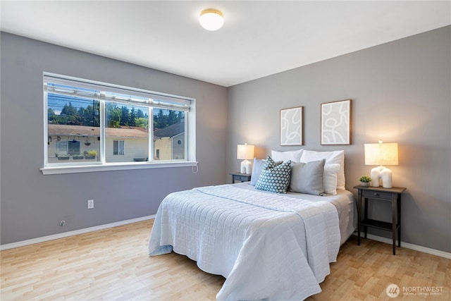 3446A 34th Ave W, Seattle, WA 98199 - bedroom with wood finished floors and baseboards