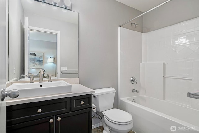3446A 34th Ave W, Seattle, WA 98199 - bathroom with shower / bathtub combination and vanity