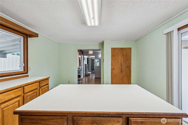 1300 Monitor Ave, Wenatchee, WA 98801 - bedroom featuring a textured ceiling and multiple windows