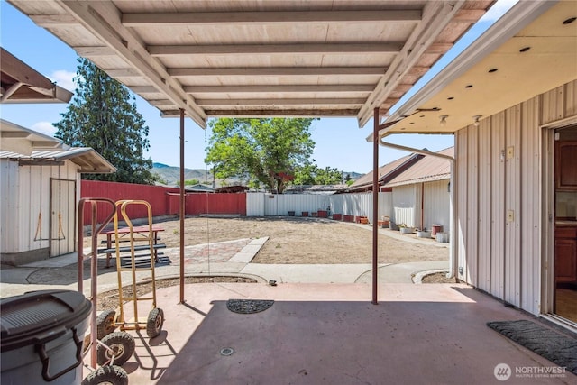 1300 Monitor Ave, Wenatchee, WA 98801 - fenced backyard with a patio area