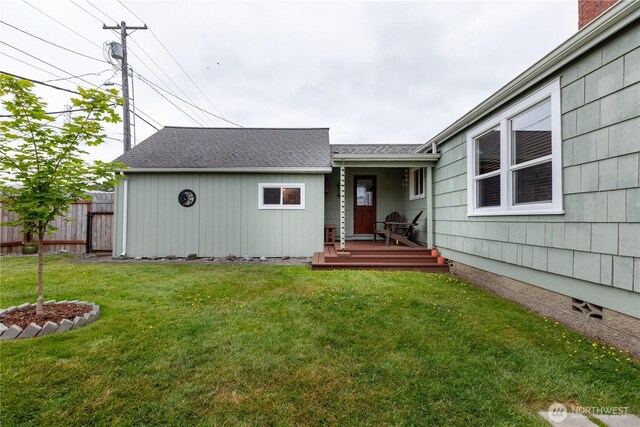 50 Blackberry St, Forks, WA 98331 - back of property with roof with shingles