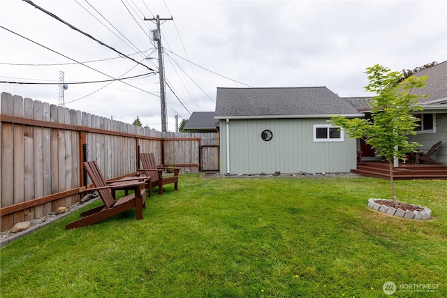 50 Blackberry St, Forks, WA 98331 - view of yard with a deck