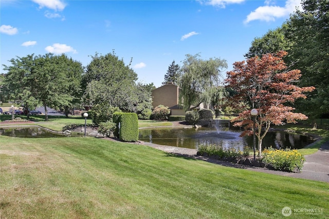 10742 Glen Acres Dr S Unit T-27, Seattle, WA 98168 - surrounding community with a lawn and a water view